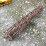 LELY 2.5M CRUMBLER ROLLER C/W FLANGE BEARINGS